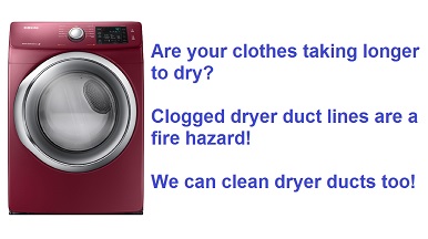dryer vent cleaning in the Cincinnati OH area - Ohio